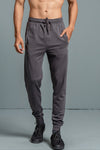 Men Combed Cotton Regular fit Jogger Dark Grey
