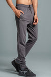 Men Combed Cotton Regular fit Jogger Dark Grey