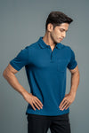 Men Expert Polo Tshirt with Pocket Blue EPD17
