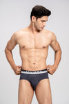 Men TENCEL™ Modal Micro Elastane Stretch Brief Graphite Grey
