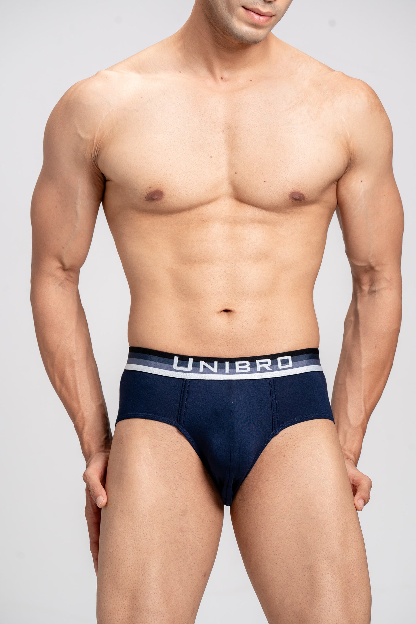Men TENCEL™ Modal Micro Elastane Stretch Brief Navy