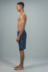 Men Combed Cotton Rich Expert Shorts Denim Blue ES10