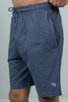 Men Combed Cotton Rich Expert Shorts Denim Blue ES10