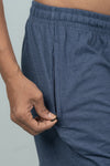 Men Combed Cotton Rich Expert Shorts Denim Blue ES10