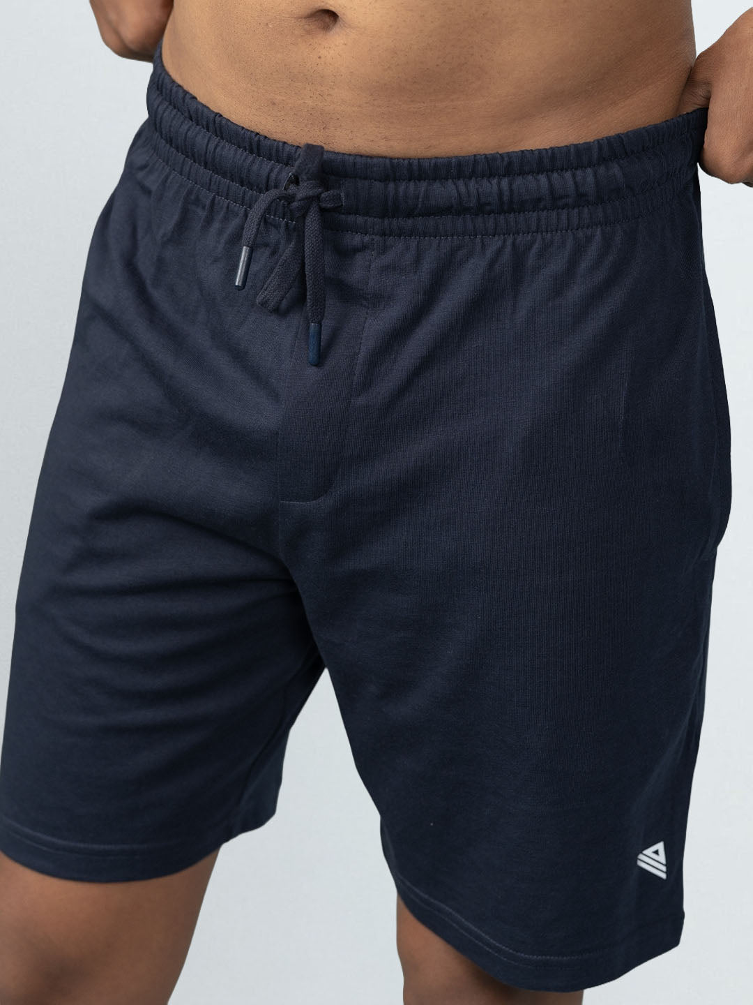 Men's Combed Cotton Shorts Navy