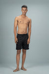 Men Combed Cotton Rich Agile Shorts Black AGS3