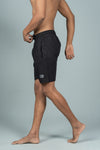 Men Combed Cotton Rich Agile Shorts Black AGS3
