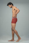 Men TENCEL™ Modal Micro Elastane Stretch Trunk Maroon