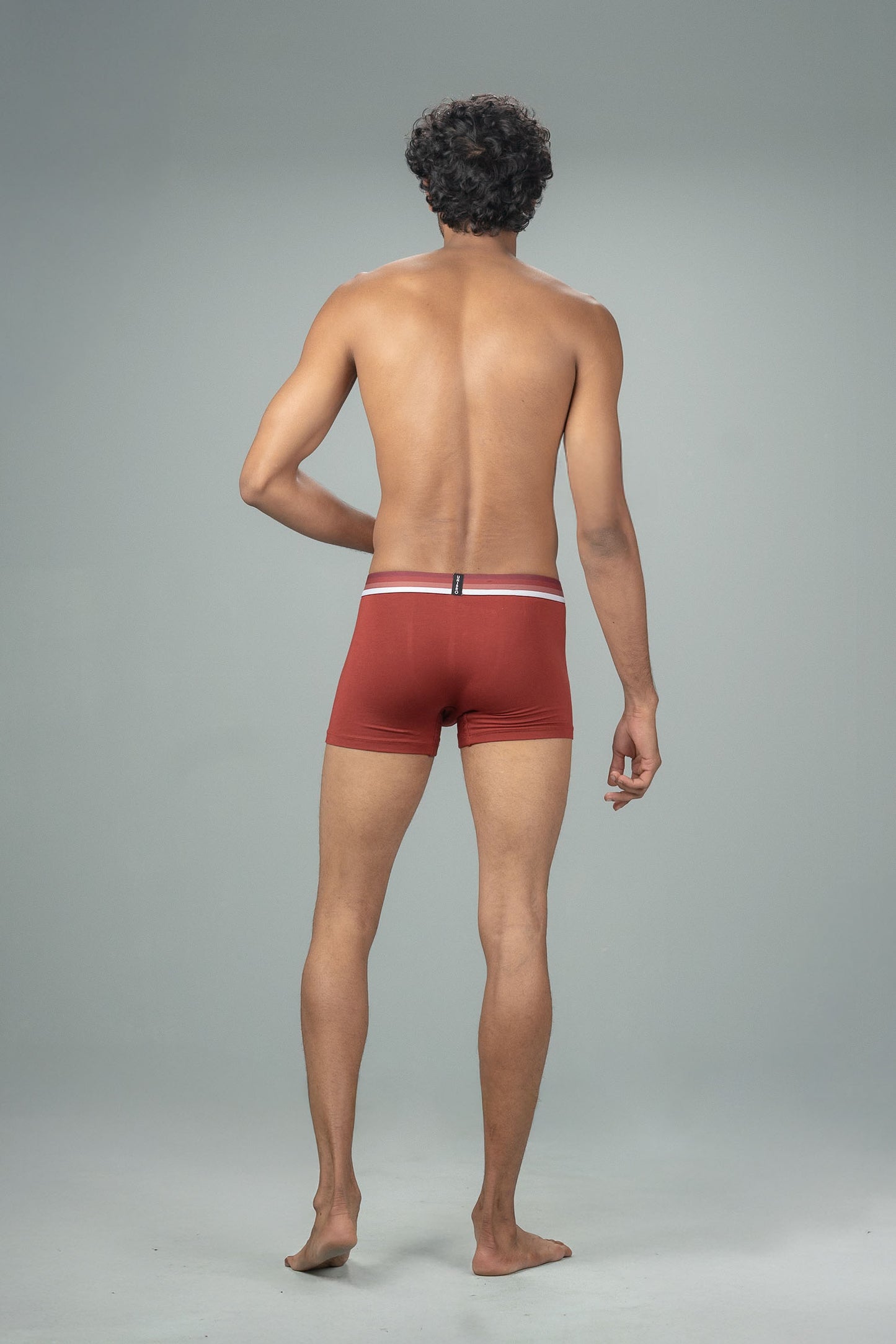 Men TENCEL™ Modal Micro Elastane Stretch Trunk Maroon