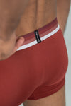 Men TENCEL™ Modal Micro Elastane Stretch Trunk Maroon