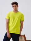 Men's 100% Cotton Crew Neck Tee Lime Green
