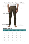 Men's Cotton Rich Regular Fit Track Black