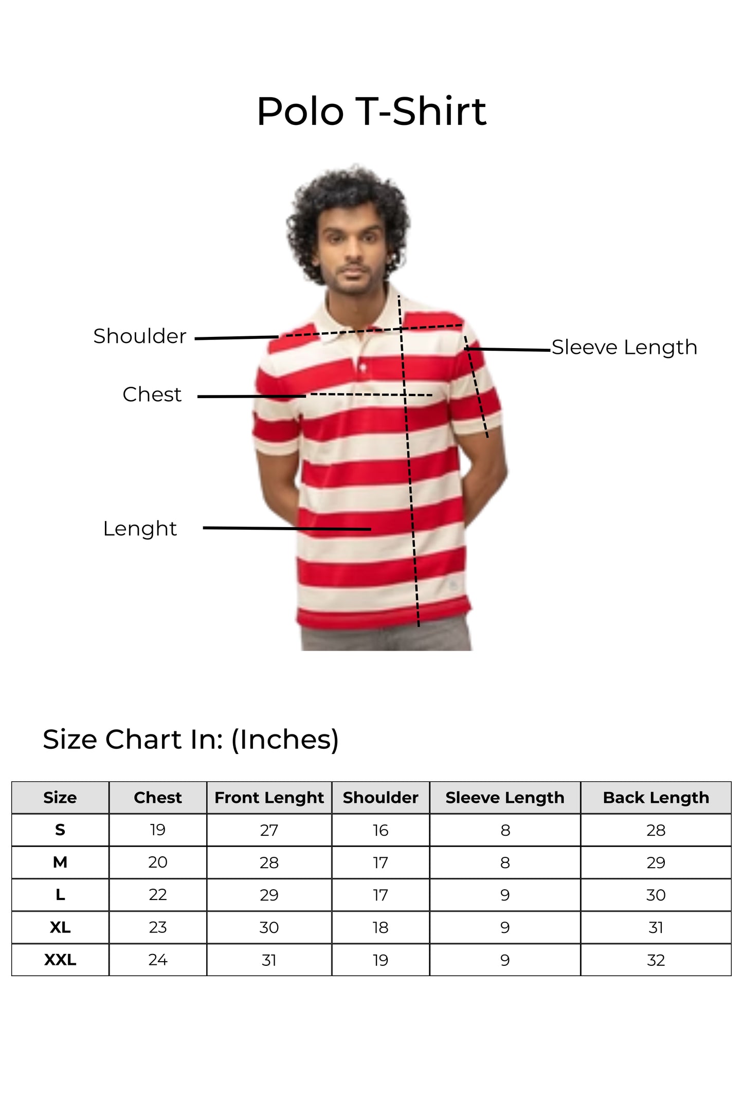 Men's Stripper Cotton Rich Polo Gardenia