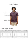 Men's Extra Long Staple Cotton Polo Rust Brown